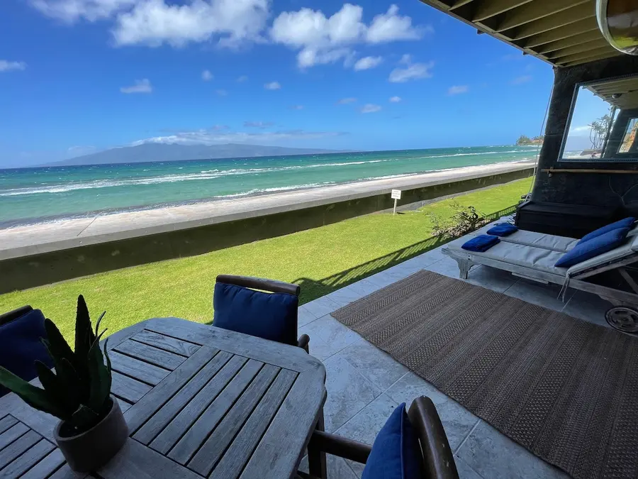 Ocean view from the private lanai