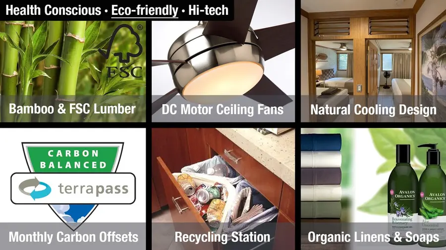 Healthy and eco-conscious features